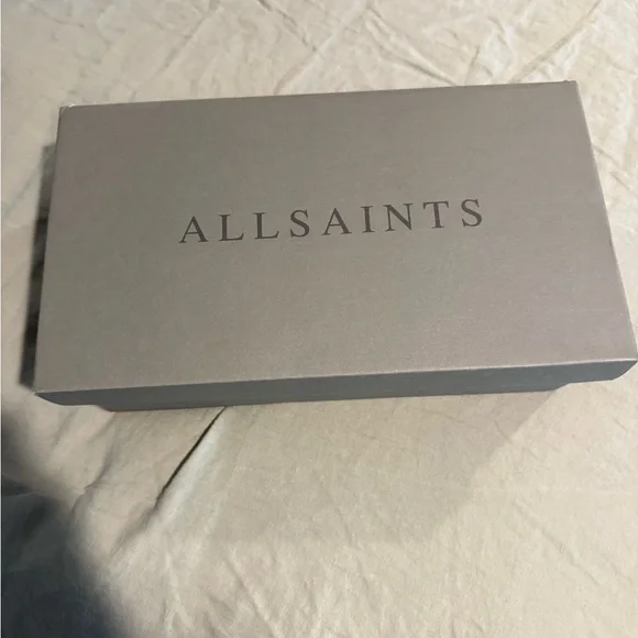 All Saints Black Fisherman Sandals - women’s - Size 41/11 - Picture 2 of 5